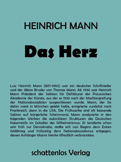 Das Herz - Heinrich Mann