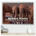 Wildes Kenia - auf Safari im Land der Massai (hochwertiger Premium Wandkalender 2024 DIN A2 quer), Kunstdruck in Hochglanz - Maximilian Schurig