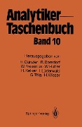 Cover-Bild zum Titel 'Analytiker-Taschenbuch' von 'Ingo Lüderwald'