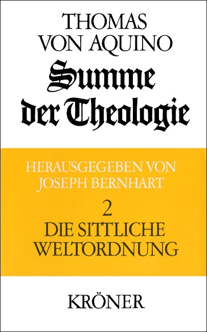 Die sittliche Weltordnung - Thomas Von Aquin