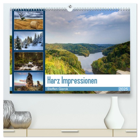 Harz Impressionen (hochwertiger Premium Wandkalender 2025 DIN A2 quer), Kunstdruck in Hochglanz - Gierok, Steffen Magic Artist Design