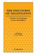 Cover-Bild zum Titel 'The Discourse of Negotiation' von ''