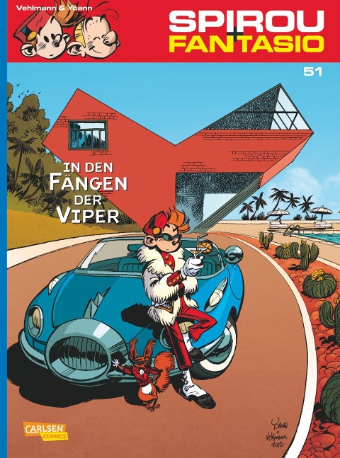 Spirou & Fantasio 51: In den Fängen der Viper - Fabien Vehlmann, Yoann