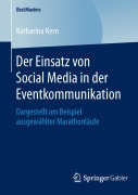 Cover-Bild zum Titel 'Der Einsatz von Social Media in der Eventkommunikation' von 'Katharina Kern'
