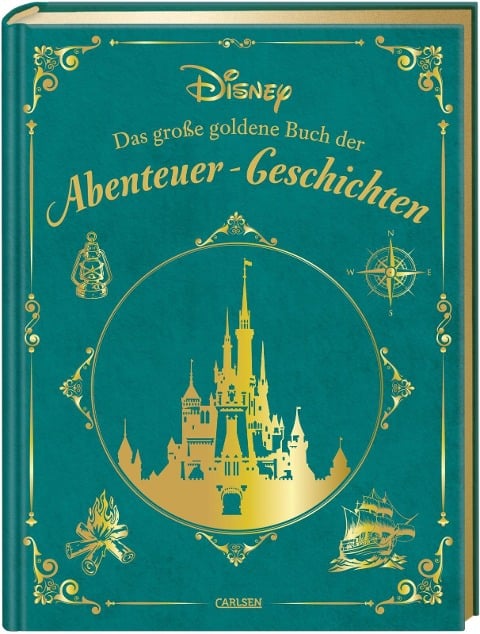 Disney: Das große goldene Buch der Abenteuer-Geschichten - Walt Disney