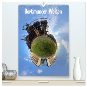 Cover-Bild zum Titel 'Dortmunder Welten (hochwertiger Premium Wandkalender 2026 DIN A2 hoch), Kunstdruck in Hochglanz' von 'DerMische DerMische'