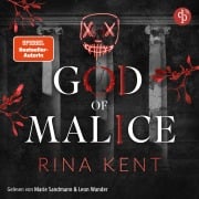 Cover-Bild zum Titel 'God of Malice - Gefährliche Liebe' von 'Rina Kent'