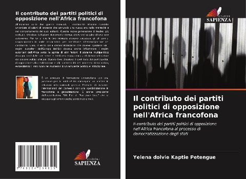 Il contributo dei partiti politici di opposizione nell'Africa francofona - Yelena Dolvie Kaptie Petengue