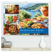 Cover-Bild zum Titel 'Mediterrane Küche (hochwertiger Premium Wandkalender 2026 DIN A2 quer), Kunstdruck in Hochglanz' von 'Steffen Gierok-Latniak'