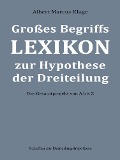 Cover-Bild zum Titel 'Großes Begriffslexikon zur Hypothese der Dreiteilung' von 'Albert Marcus Kluge'