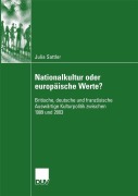 Cover-Bild zum Titel 'Nationalkultur oder europäische Werte?' von 'Julia Sattler'