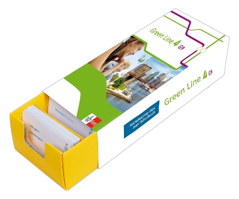 Vokabel-Lernbox zum Schulbuch. Green Line 4. G9. Klasse 8 - 