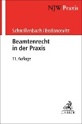 Cover-Bild zum Titel 'Beamtenrecht in der Praxis' von 'Helmut Schnellenbach, Jan Bodanowitz'