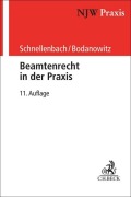 Cover-Bild zum Titel 'Beamtenrecht in der Praxis' von 'Helmut Schnellenbach, Jan Bodanowitz'