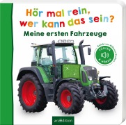 Cover-Bild zum Titel 'Hör mal rein, wer kann das sein? - Meine ersten Fahrzeuge' von ''