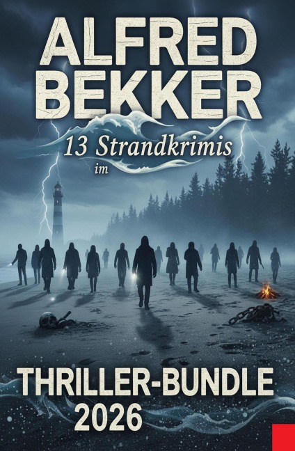 13 Strandkrimis im Thriller-Bundle 2026 - Alfred Bekker