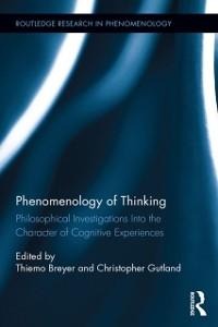 Phenomenology of Thinking - 