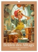 Cover-Bild zum Titel 'Helden des Alltags - Zwischen Gelingen und Scheitern (Wandkalender 2026 DIN A3 hoch), CALVENDO Monatskalender' von 'Liselotte Brunner-Klaus'