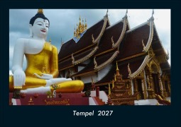 Cover-Bild zum Titel 'Tempel  2027 Fotokalender DIN A4' von 'Tobias Schmitt, Kevin Heber'