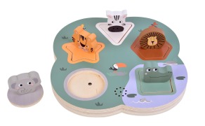 Cover-Bild zum Titel 'Setzpuzzle 3D Tierlaute "Safari"' von ''