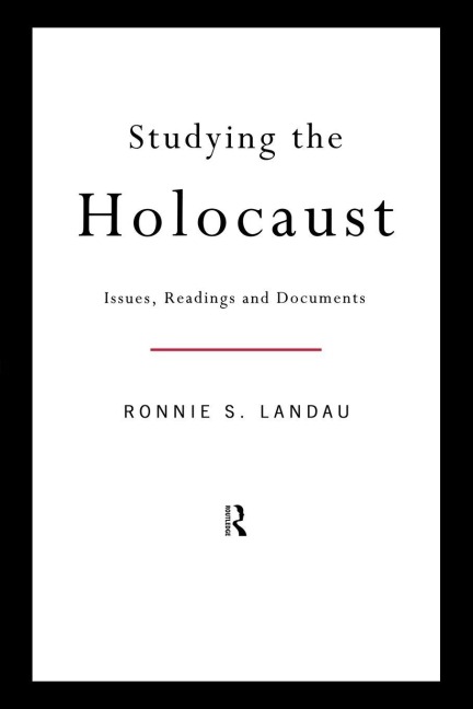 Studying the Holocaust - Ronnie Landau