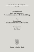 Cover-Bild zum Titel 'Finanzsysteme: Ideal- und Realtypen - Gesundheitswesen und Hochschulbildung.' von ''