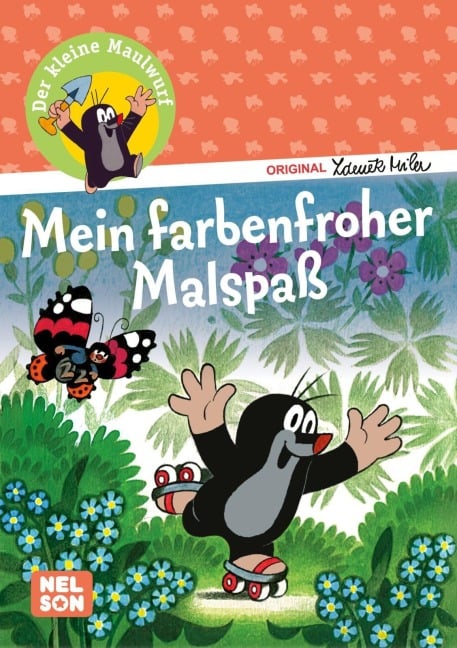 Der kleine Maulwurf: Mein farbenfroher Malspaß - 