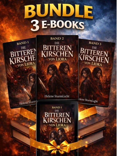 Die Bitteren Kirschen von Liora(bundles) (Band 1,2,3) - Helene Sturmlicht
