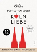 Cover-Bild zum Titel 'Postkartenblock Köln-Liebe' von ''