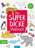 Cover-Bild zum Titel 'Das superdicke Malbuch - Tiere' von ''