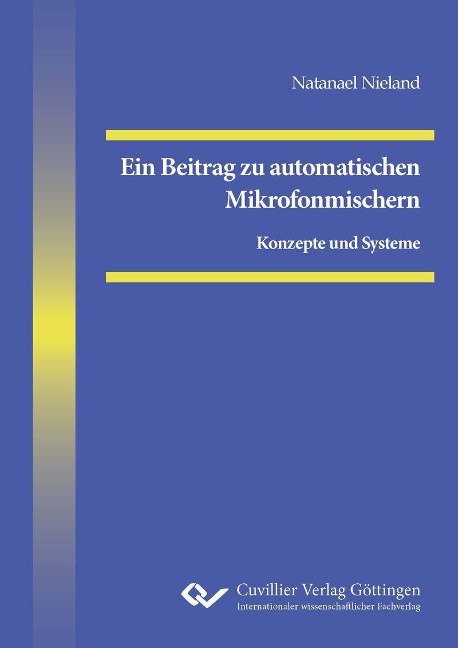 Ein Beitrag zu automatischen Mikrofonmischern - 