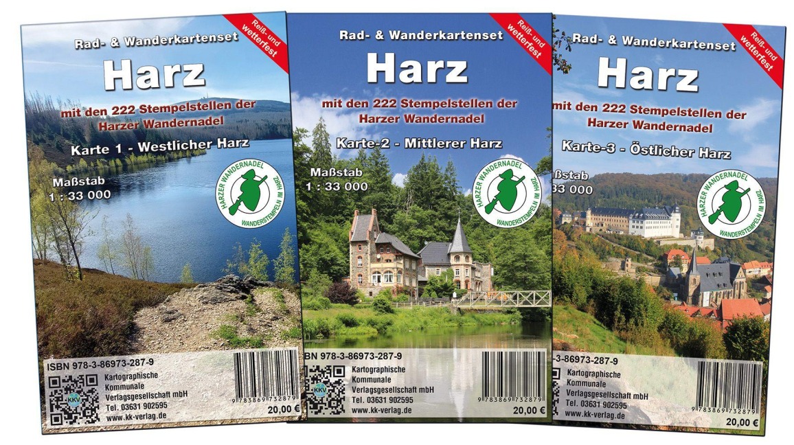 Kartenset Harz - 