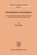 Cover-Bild zum Titel 'Diversifizierte Unternehmen.' von 'Rolf Böhnke'
