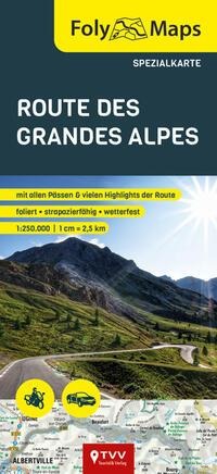 FolyMaps Route des Grandes Alpes Spezialkarte - 