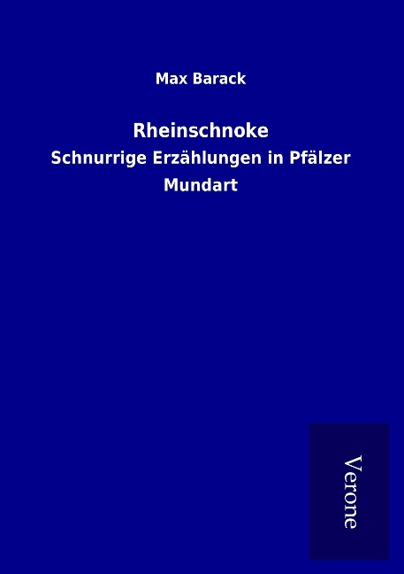 Rheinschnoke - Max Barack