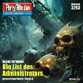 Cover-Bild zum Titel 'Perry Rhodan 3253: Die List des Administrators' von 'Susan Schwartz'
