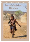 Cover-Bild zum Titel 'Besuch bei den Himbas - Namibia (Tischkalender 2026 DIN A5 hoch), CALVENDO Monatskalender' von 'Christiane Kulisch'