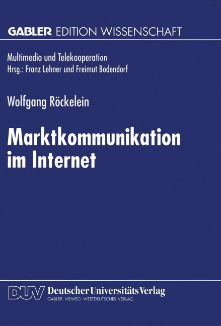 Marktkommunikation im Internet - 