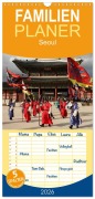 Cover-Bild zum Titel 'Familienplaner 2026 - Seoul mit 5 Spalten (Wandkalender, 21 x 45 cm) CALVENDO' von 'Peter Schickert'