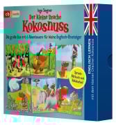 Cover-Bild zum Titel 'Englisch lernen mit dem kleinen Drachen Kokosnuss - Die große Box mit 6 Abenteuern für kleine Englisch-Einsteiger' von 'Ingo Siegner'