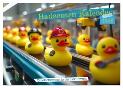 Cover-Bild zum Titel 'Badeenten Kalender - Quietscheenten in der Berufswelt (Wandkalender 2026 DIN A3 quer), CALVENDO Monatskalender' von 'Mb Fotografie'