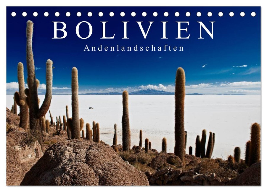 Bolivien Andenlandschaften "CH-Version" (Tischkalender 2026 DIN A5 quer), CALVENDO Monatskalender - Jürgen Ritterbach