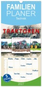 Cover-Bild zum Titel 'Familienplaner 2027 - Traktoren - malerische Kraftpakete in der Landwirtschaft mit 5 Spalten (Wandkalender, 21 x 45 cm) CALVENDO' von 'Peter Roder'