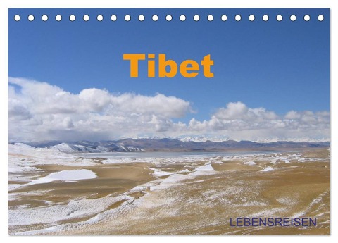 Tibet (Tischkalender 2025 DIN A5 quer), CALVENDO Monatskalender - Karin Myria Pickl