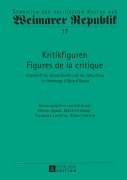 Cover-Bild zum Titel 'Kritikfiguren / Figures de la critique' von ''
