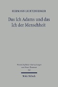 Cover-Bild zum Titel 'Das Ich Adams und das Ich der Menschheit' von 'Hermann Lichtenberger'
