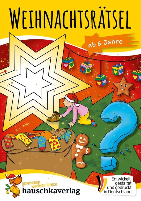 Weihnachtsrätsel - Rätselblock ab 6 Jahre - Agnes Spiecker