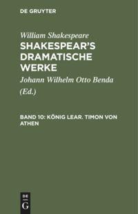 König Lear. Timon von Athen - William Shakespeare