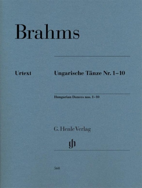 Brahms, Johannes - Ungarische Tänze Nr. 1-10 - Johannes Brahms