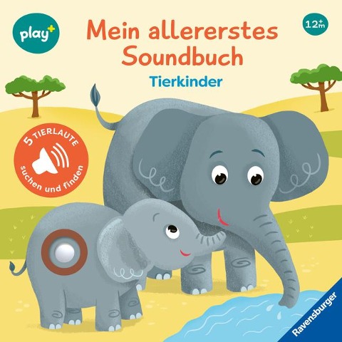 Play+ Mein allererstes Soundbuch Tierkinder - ab 12 Monate - Maria Höck